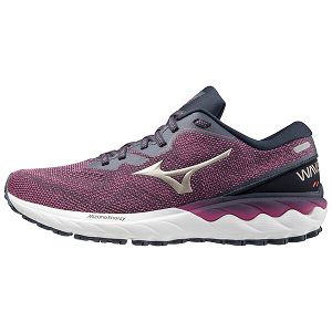 Tenis Para Correr Mizuno Wave Skyrise 2 Mujer Rosas/Dorados/Blancos | Mexico-283907